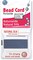 Griffin Silk Bead Cord Perlseide – Size 0 (0.30mm) – 2 Meters per Card – Stainless Steel Needle Attached – for Knotting Pearls, Gemstones, Crystals and Beads